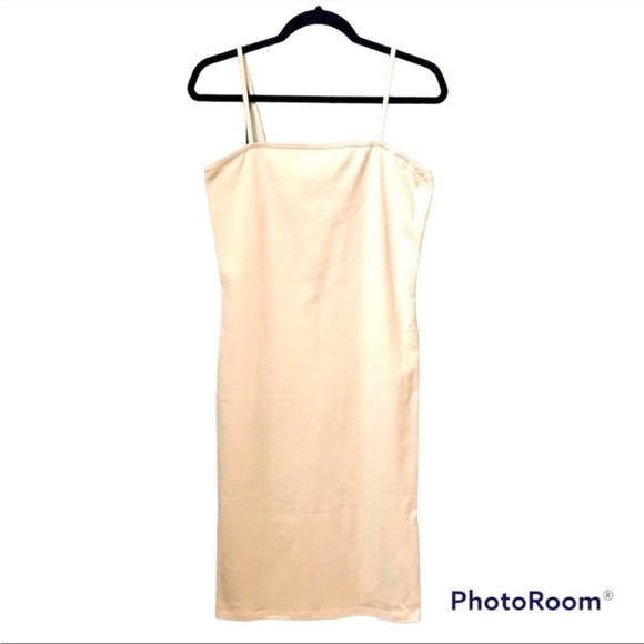 TOPSHOP Dress Nude Size 8 - Picture 1 of 9